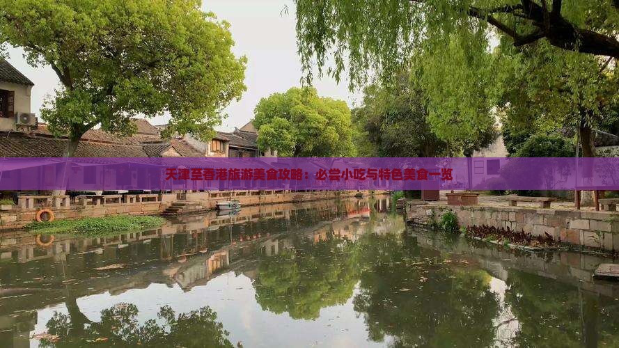 天津至香港旅游美食攻略：必尝小吃与特色美食一览