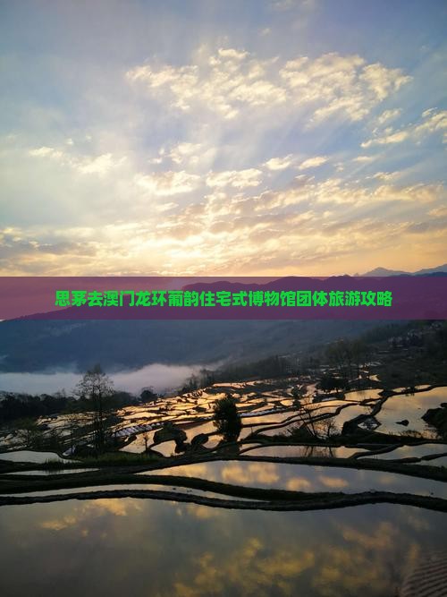 思茅去澳门龙环葡韵住宅式博物馆团体旅游攻略