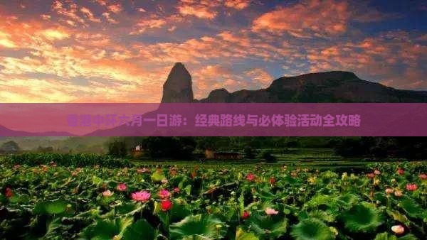 香港中环六月一日游：经典路线与必体验活动全攻略