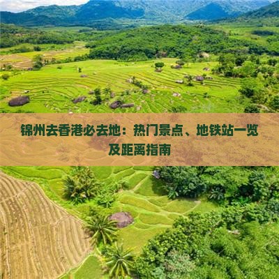 锦州去香港必去地：热门景点、地铁站一览及距离指南