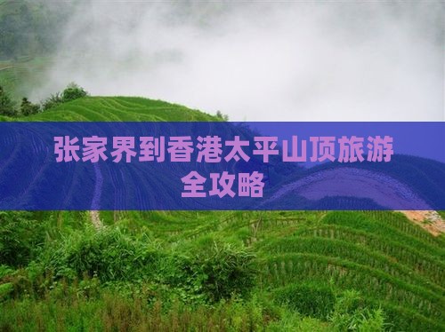 张家界到香港太平山顶旅游全攻略