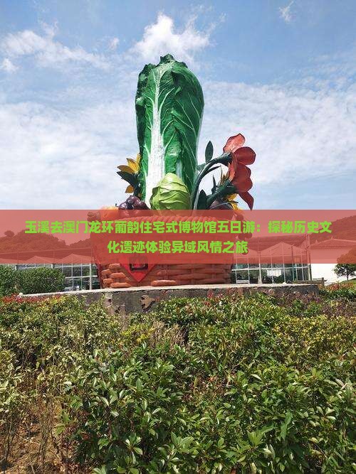 玉溪去澳门龙环葡韵住宅式博物馆五日游：探秘历史文化遗迹体验异域风情之旅