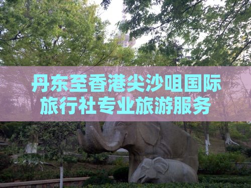 丹东至香港尖沙咀国际旅行社专业旅游服务