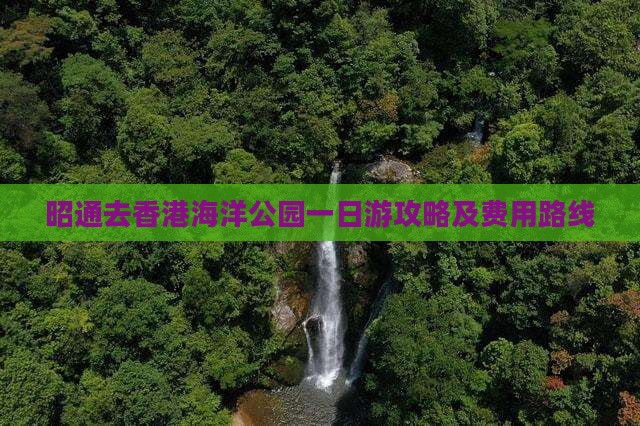 昭通去香港海洋公园一日游攻略及费用路线