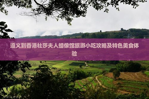 遵义到香港杜莎夫人蜡像馆旅游小吃攻略及特色美食体验