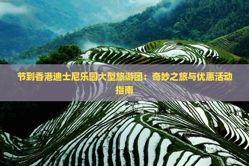 节到香港迪士尼乐园大型旅游团：奇妙之旅与优惠活动指南