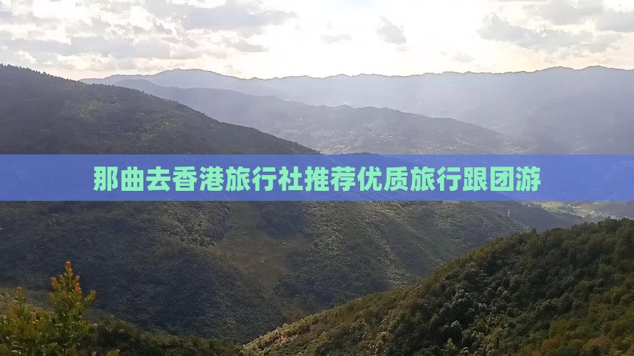 那曲去香港旅行社推荐优质旅行跟团游