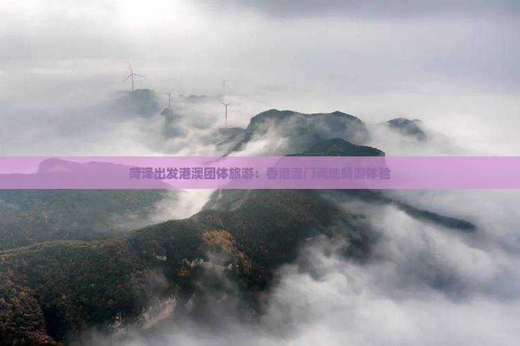 菏泽出发港澳团体旅游：香港澳门两地畅游体验