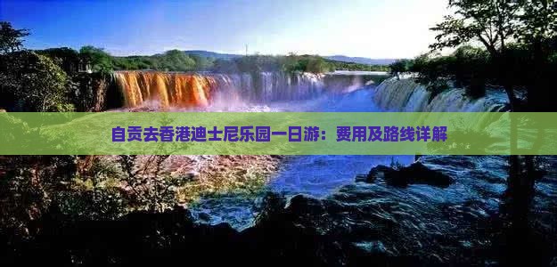 自贡去香港迪士尼乐园一日游：费用及路线详解