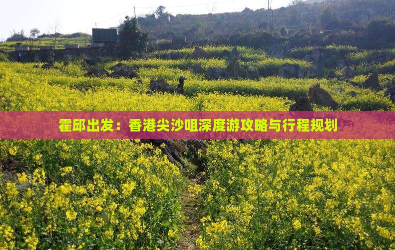 霍邱出发：香港尖沙咀深度游攻略与行程规划