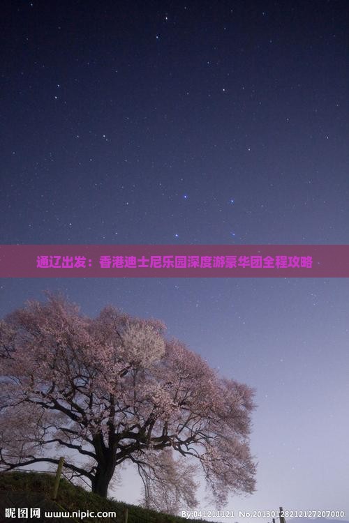 通辽出发：香港迪士尼乐园深度游豪华团全程攻略