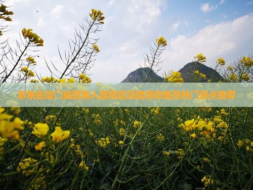 黔南去澳门威尼斯人度假区深度游攻略及热门景点推荐