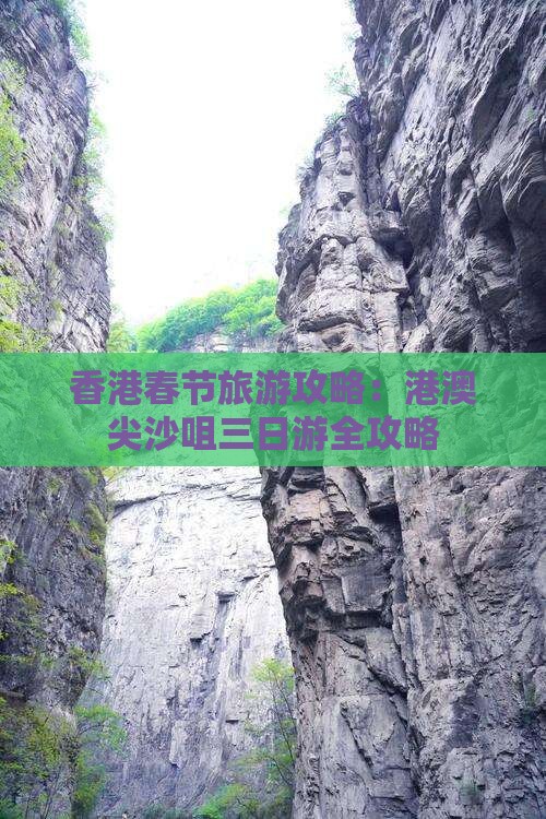 香港春节旅游攻略：港澳尖沙咀三日游全攻略