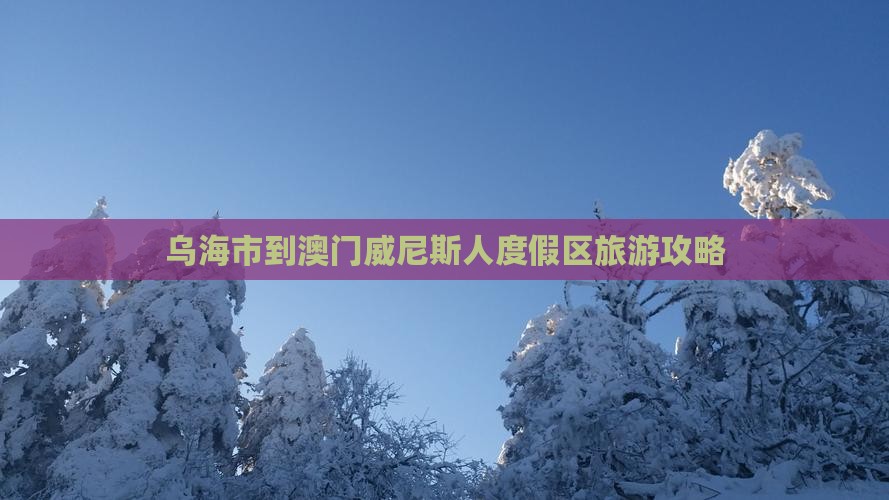 乌海市到澳门威尼斯人度假区旅游攻略