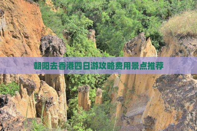 朝阳去香港四日游攻略费用景点推荐