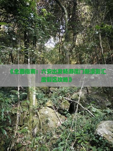 《全面指南：六安出发畅游澳门新濠影汇度假区攻略》