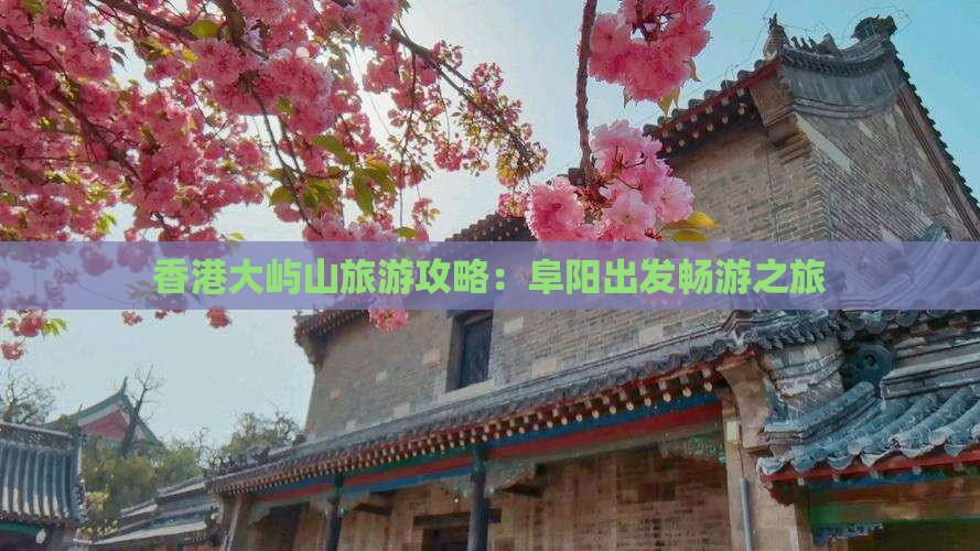 香港大屿山旅游攻略：阜阳出发畅游之旅