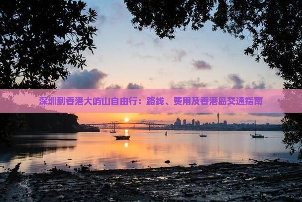 深圳到香港大屿山自由行：路线、费用及香港岛交通指南