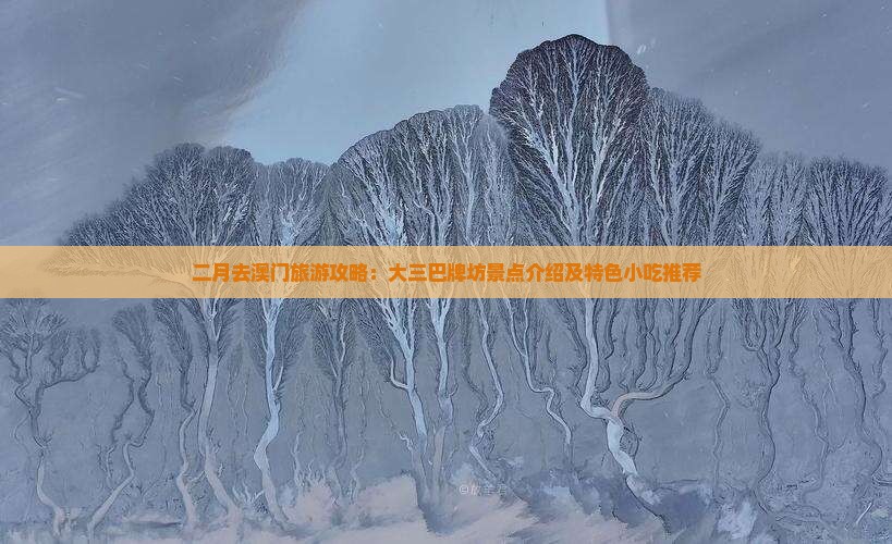 二月去澳门旅游攻略：大三巴牌坊景点介绍及特色小吃推荐