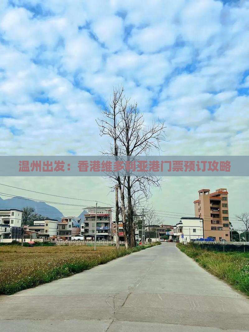 温州出发：香港维多利亚港门票预订攻略