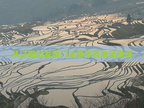 从辽阳出发澳门议事亭前地深度游