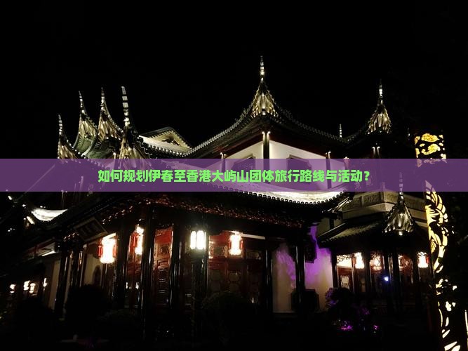 如何规划伊春至香港大屿山团体旅行路线与活动？