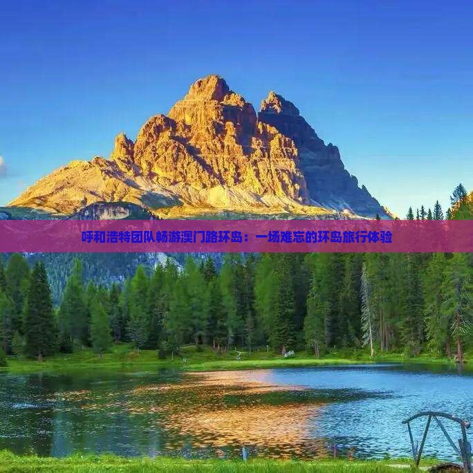 呼和浩特团队畅游澳门路环岛：一场难忘的环岛旅行体验