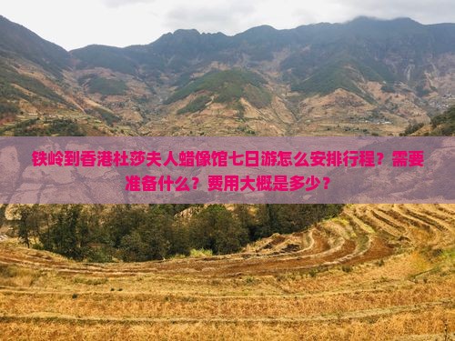铁岭到香港杜莎夫人蜡像馆七日游怎么安排行程？需要准备什么？费用大概是多少？