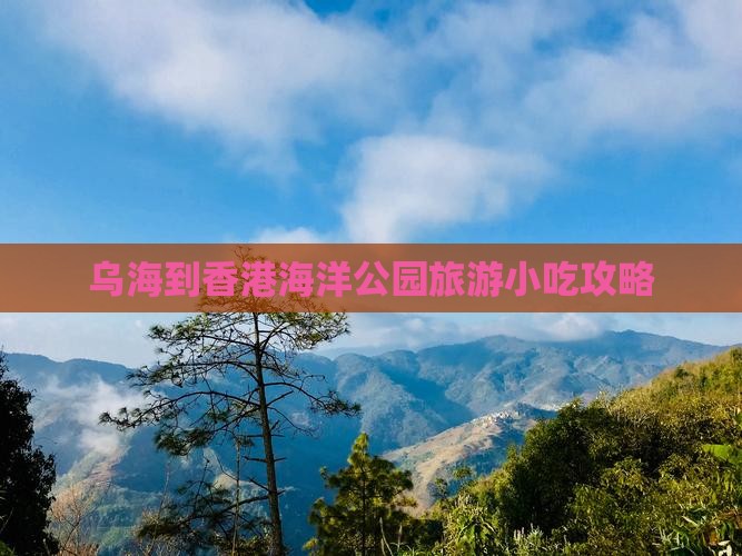 乌海到香港海洋公园旅游小吃攻略