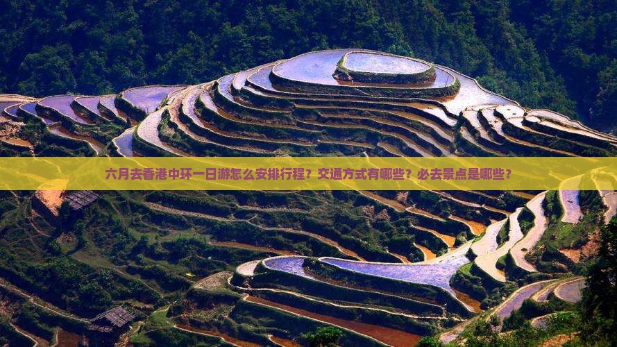 六月去香港中环一日游怎么安排行程？交通方式有哪些？必去景点是哪些？