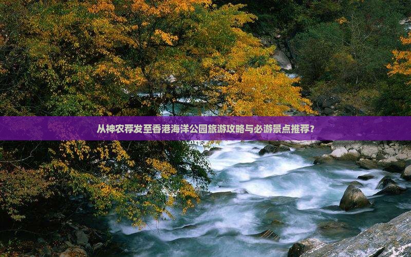 从神农荐发至香港海洋公园旅游攻略与必游景点推荐？
