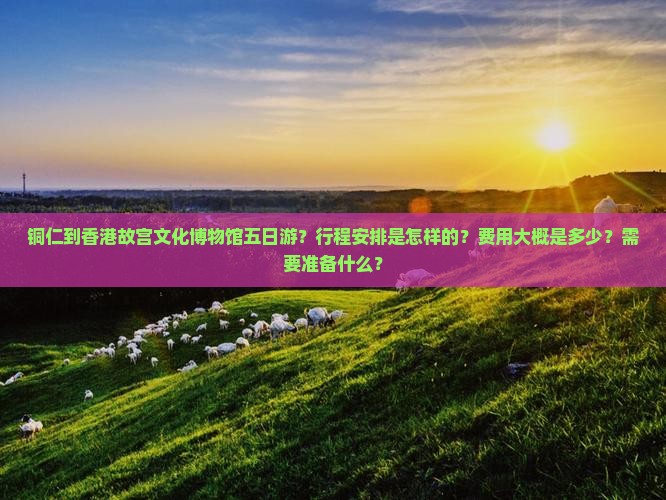 铜仁到香港故宫文化博物馆五日游？行程安排是怎样的？费用大概是多少？需要准备什么？