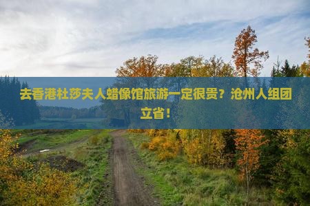 去香港杜莎夫人蜡像馆旅游一定很贵？沧州人组团立省！
