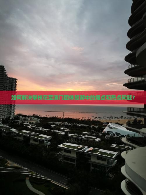 如何解决攀枝花至澳门团体旅游中的痛点和热点问题？