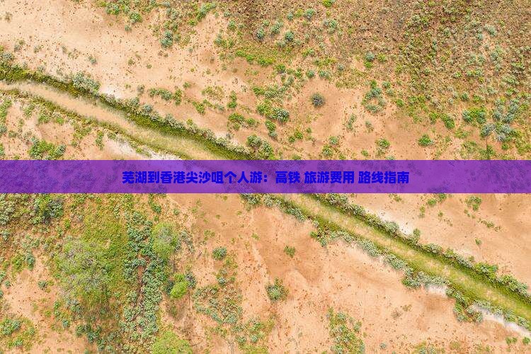 芜湖到香港尖沙咀个人游:高铁+旅游费用+路线指南 芜湖到香港尖沙咀个人游:高铁+旅游费用+路线指南