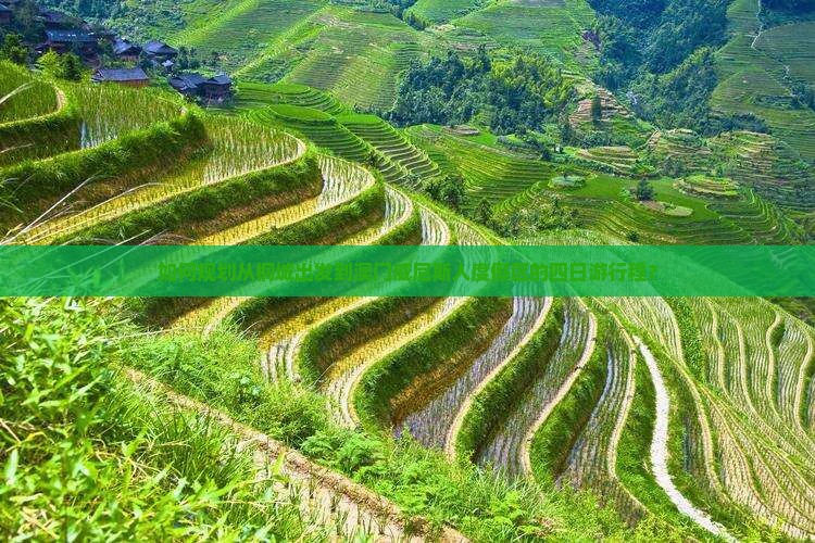 如何规划从桐城出发到澳门威尼斯人度假区的四日游行程？