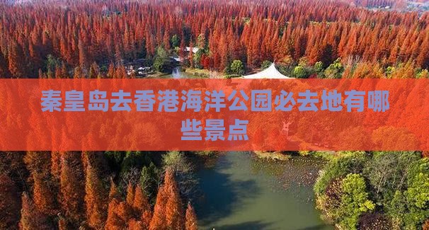 秦皇岛去香港海洋公园必去地有哪些景点