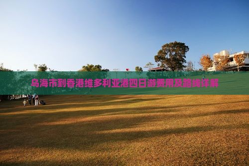 乌海市到香港维多利亚港四日游费用及路线详解