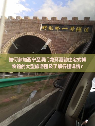 如何参加西宁至澳门龙环葡韵住宅式博物馆的大型旅游团及了解行程详情？