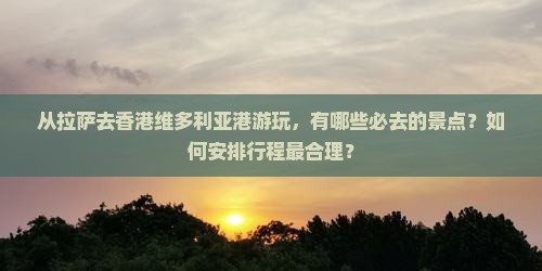 从拉萨去香港维多利亚港游玩，有哪些必去的景点？如何安排行程最合理？