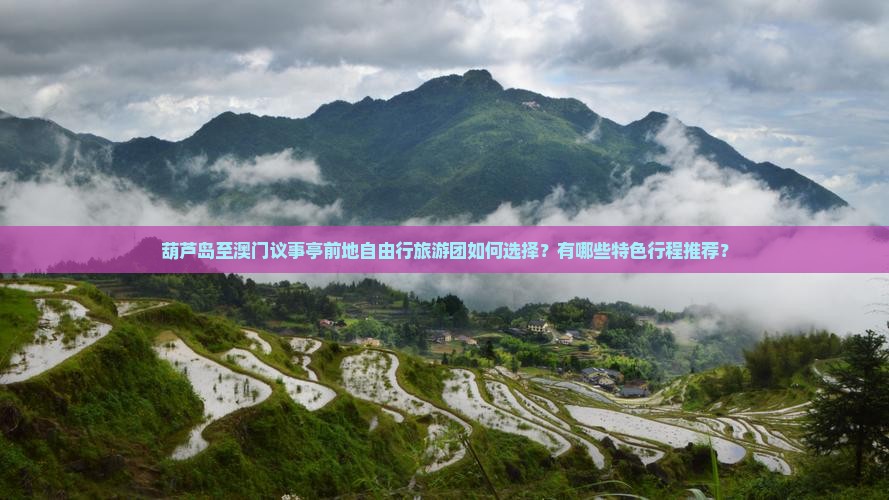 葫芦岛至澳门议事亭前地自由行旅游团如何选择？有哪些特色行程推荐？