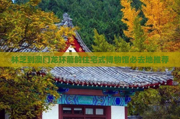 林芝到澳门龙环葡韵住宅式博物馆必去地推荐