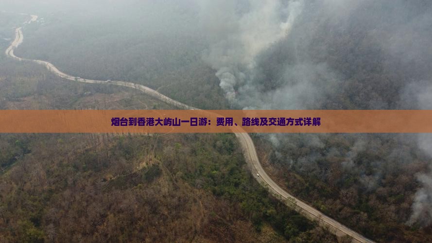 烟台到香港大屿山一日游：费用、路线及交通方式详解