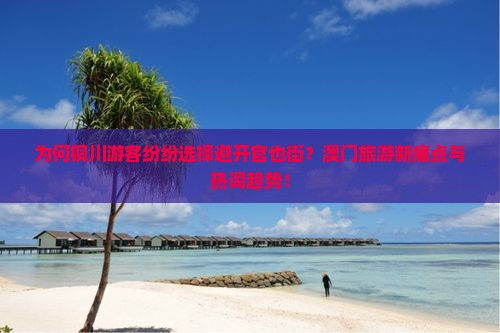 为何铜川游客纷纷选择避开官也街？澳门旅游新痛点与热词趋势！