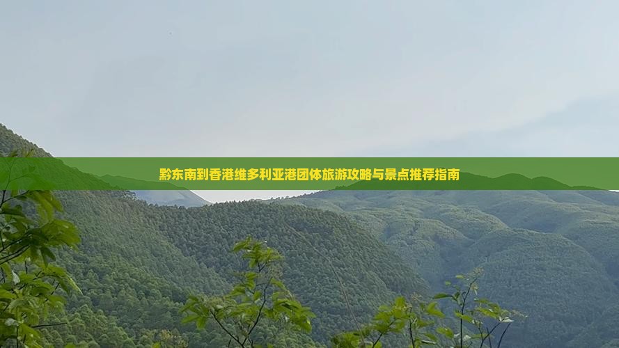 黔东南到香港维多利亚港团体旅游攻略与景点推荐指南