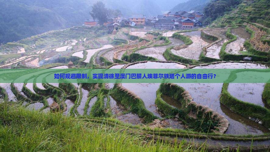 如何规避限制，实现清徐至澳门巴黎人埃菲尔铁塔个人游的自由行？