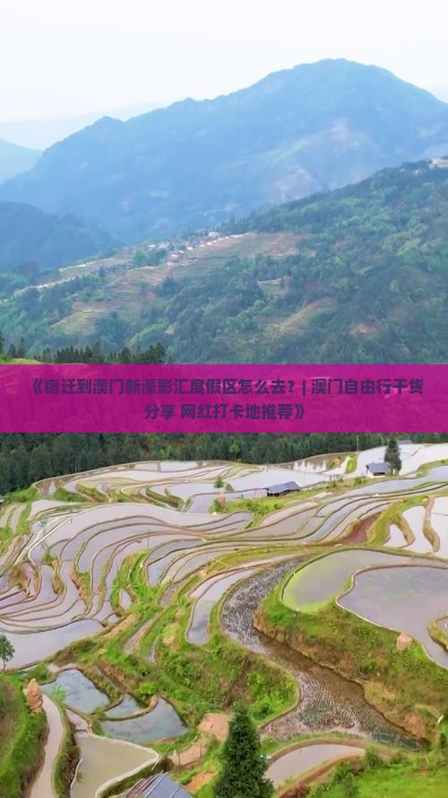 《宿迁到澳门新濠影汇度假区怎么去？| 澳门自由行干货分享+网红打卡地推荐》