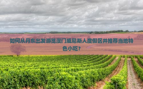 如何从丹东出发游览澳门威尼斯人度假区并推荐当地特色小吃？