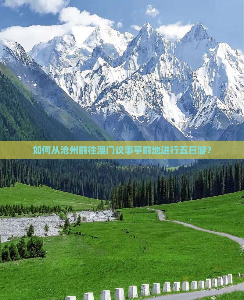 如何从沧州前往澳门议事亭前地进行五日游？