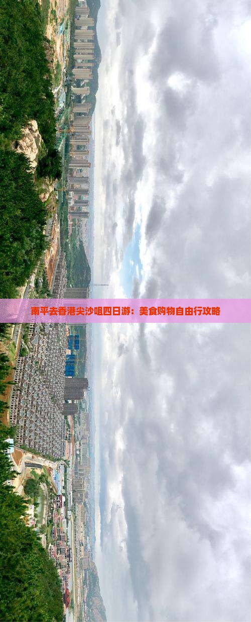 南平去香港尖沙咀四日游：美食购物自由行攻略